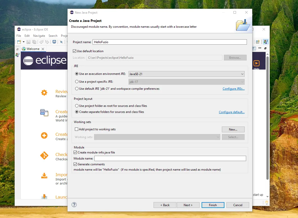Configure Java Project