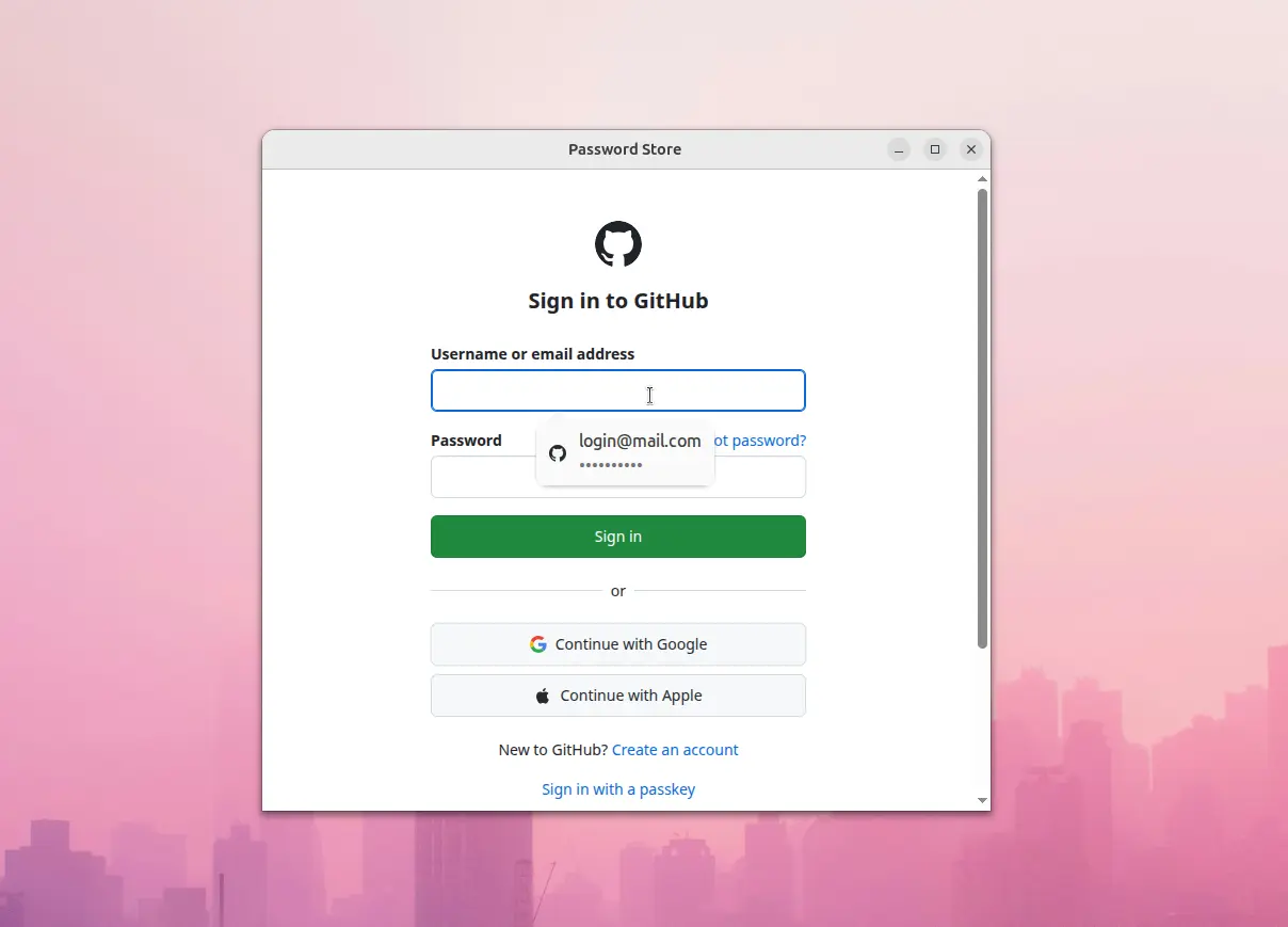 Web Form Autofill Passwords