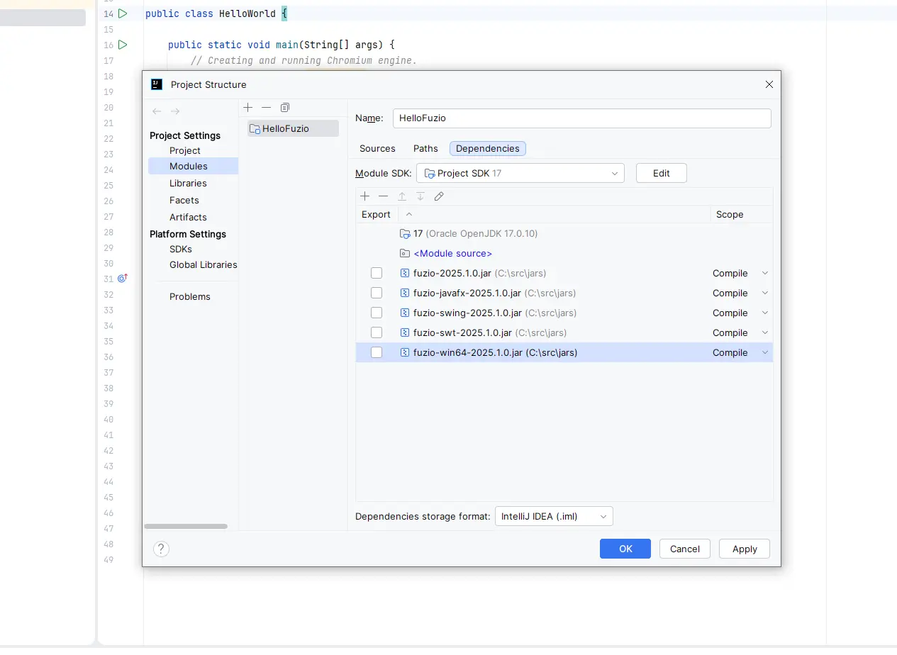 Viewing All Module Deps